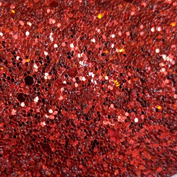 Red sparkly sneakers - Picture 3 of 3